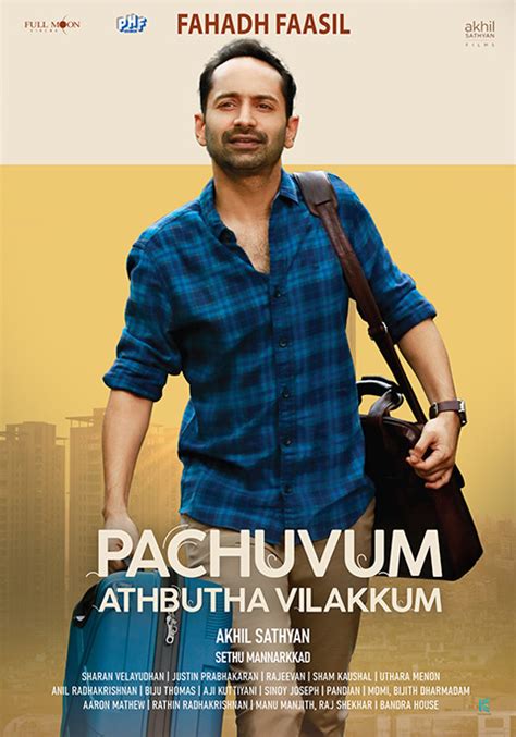 Oct 1, 2023 · Pachuvum Athbutha Vilakkum OTT platform. 4. Starring Fahadh Fasil in the lead role, the film Pachuvum Athbutha Vilakkum released in theaters on 28 April 2023, had received positive feed backs from ... 
